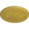 Ekena Millwork Raymond Ceiling Medallion (Fits Canopies up to 5 3/8"), Hand-Painted Rich Gold, 18"OD x 1 1/4"P CM18RA2RGS - alternate 2